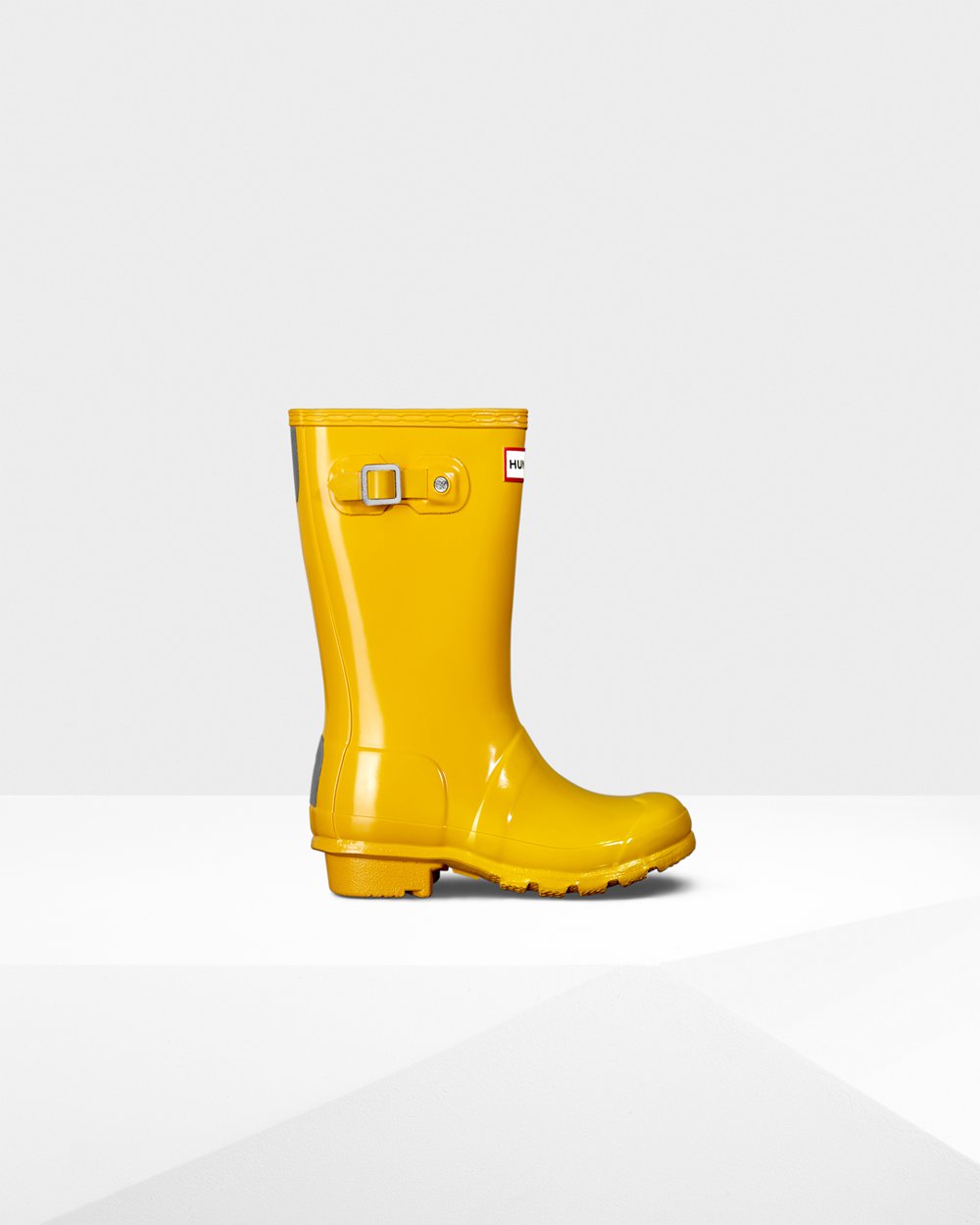 Kids Hunter Rain Boots Yellow - Original Big Gloss - 2378156-GM